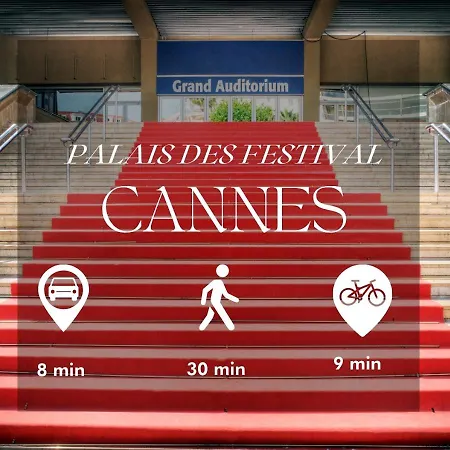 Chic - Parking & Beaches 15 Min Walk Cannes