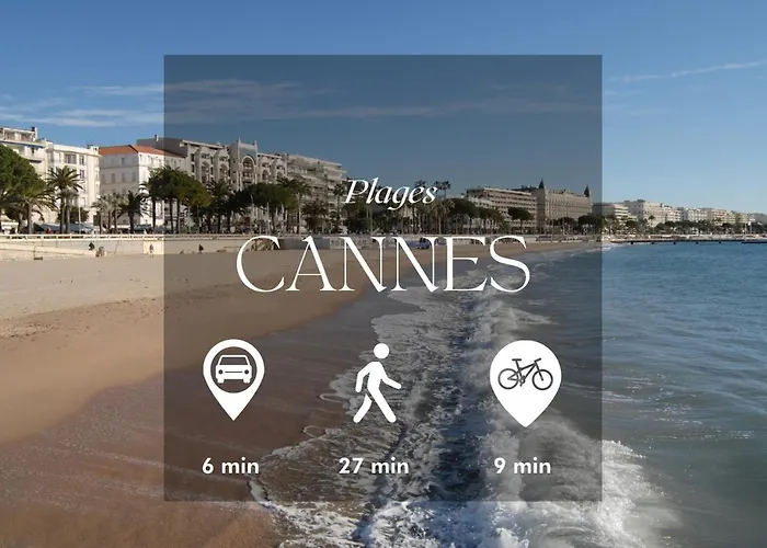 L'atelier - Parking & Beaches 15 Min Walk קאן